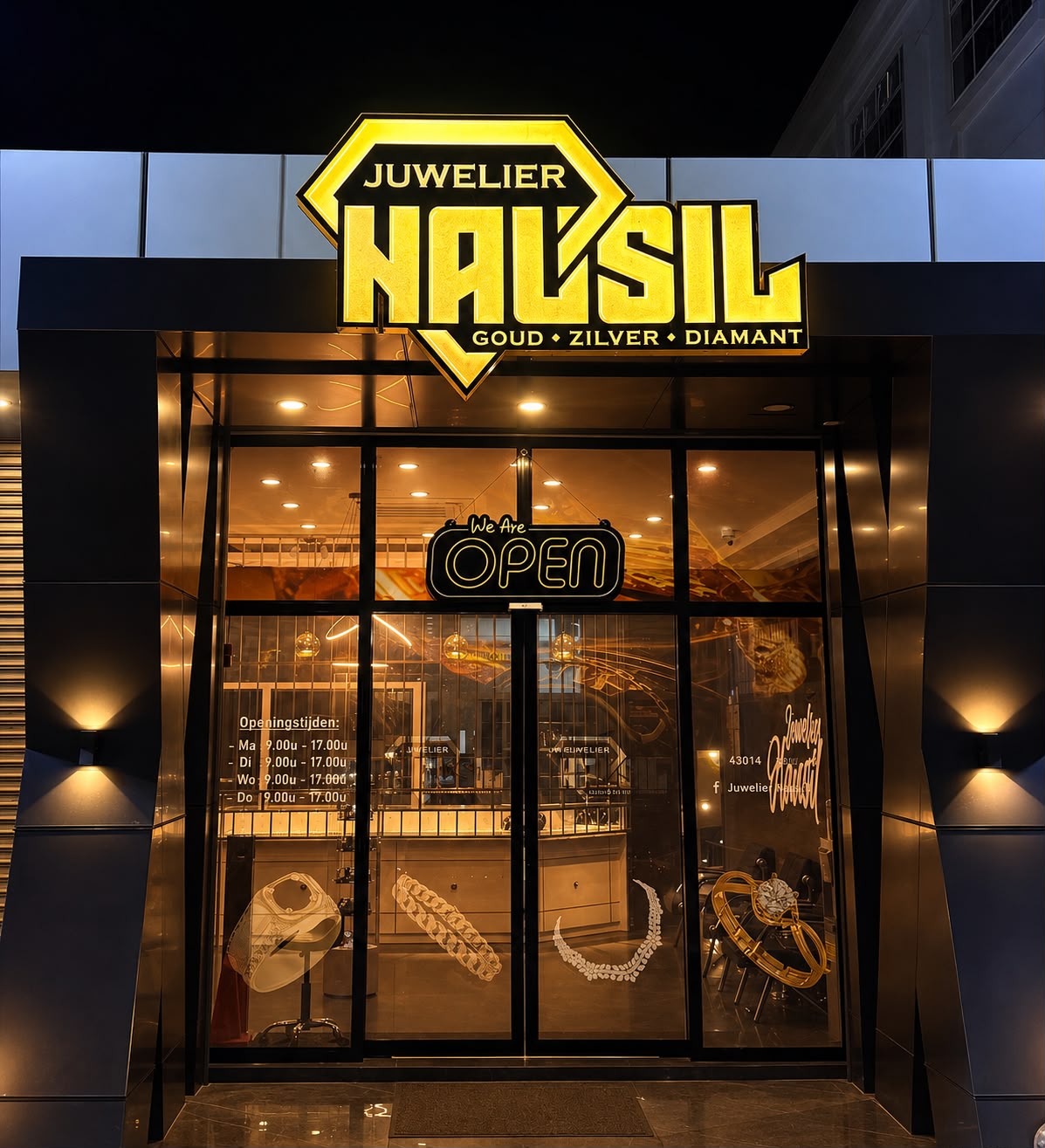 Open Juwelier Hausil in Google Maps - Tourtonnelaan no. 31, Paramaribo